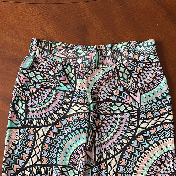 Macy’s Bar III Kaleidoscope Swim Cover Up Pants - Picture 5 of 6